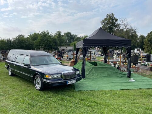 Ceremonia pogrzebowa z organizowana przez firmę BlueEden