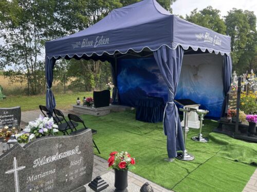 Parawan Blueeden zakład pogrzebowy